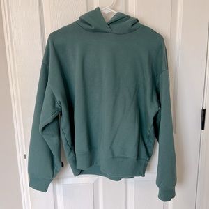 Forest green hoodie